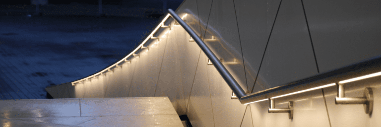 Hilton Hotel Amsterdam trapleuningverlichting