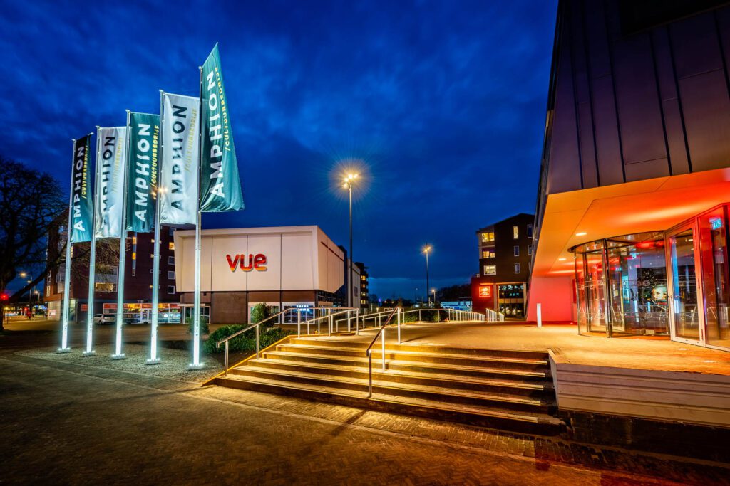 Trapverlichting Amphion theater Doetinchem korte trappen