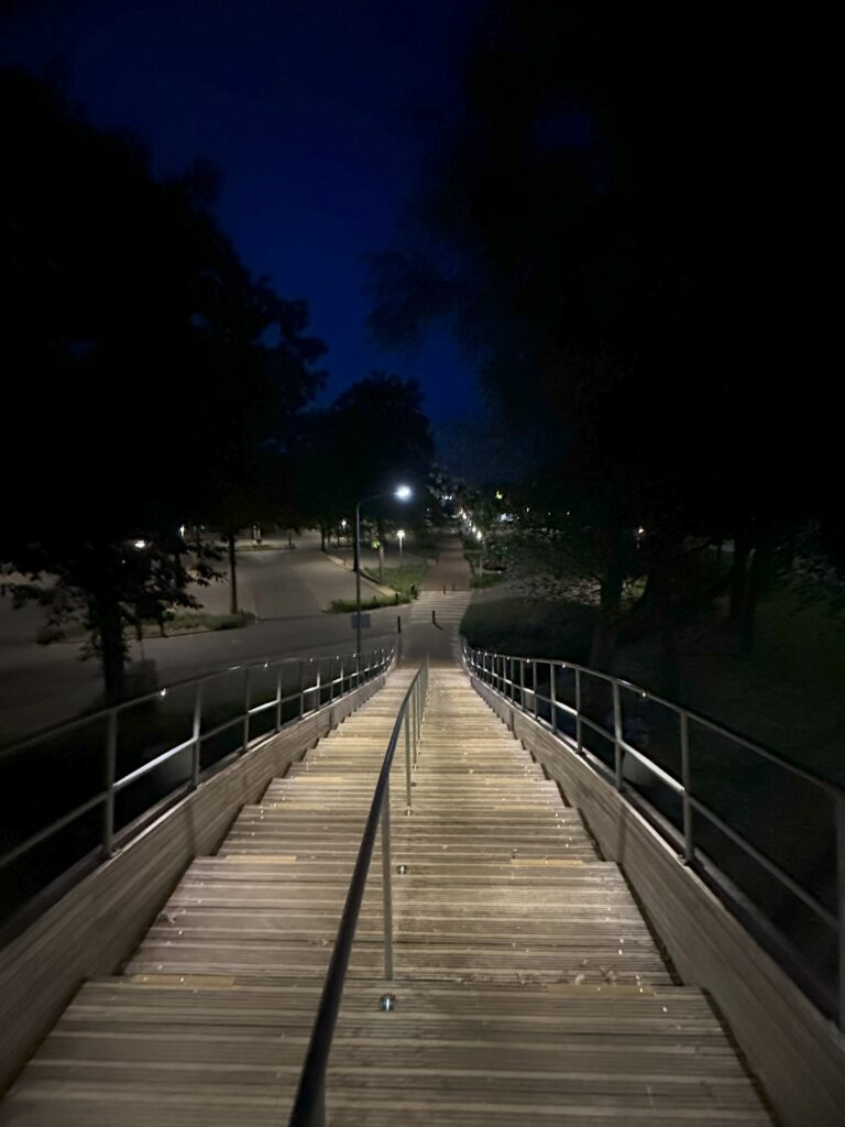 Wolkatbrug ETZ Tilburg bovenaanzicht